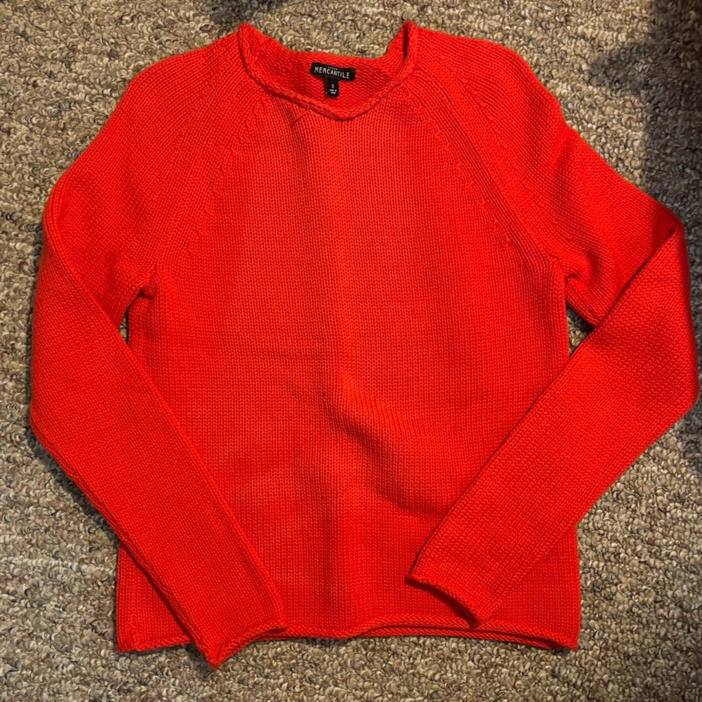 J. Crew Women's Red Sweater